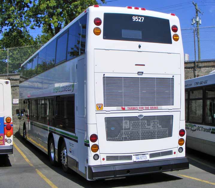 BC Transit Alexander Dennis Enviro500H Hybrid 9527